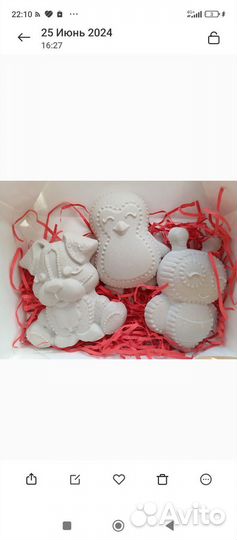 Наборы для творчества из гипса