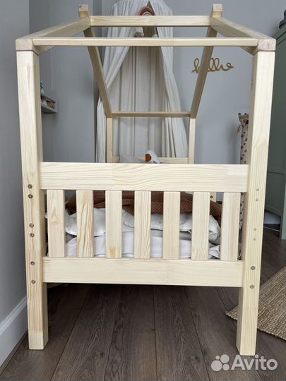 Детская кровать от 3 лет домик