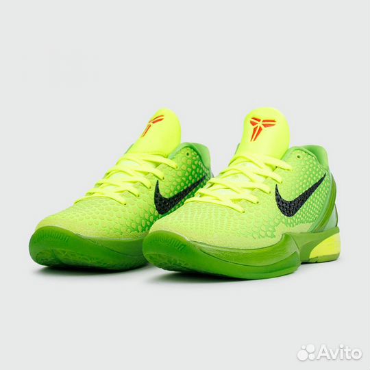 Кроссовки Nike Kobe 6 Protro Grinch Qual