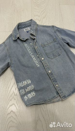 Джинсовка на мальчика 98
