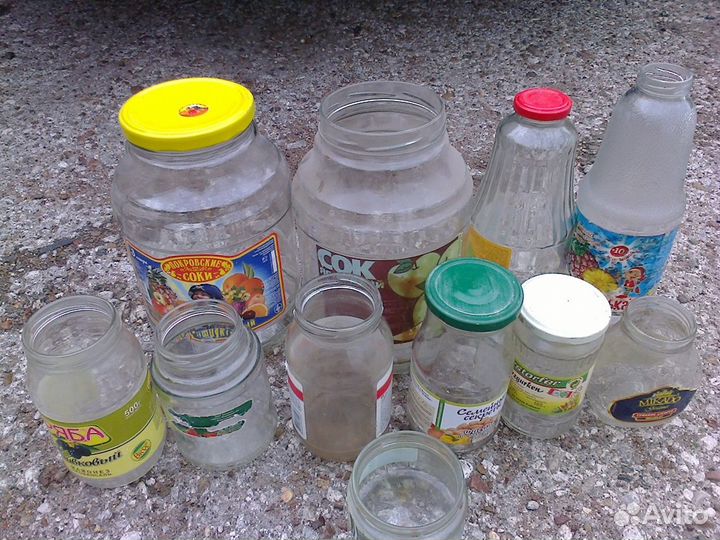 Банки с завинчивающимися крышками