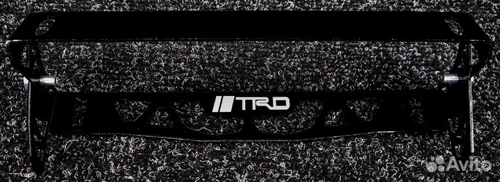 Крепление номера TRD (Черный)