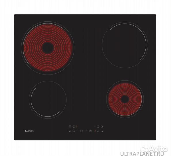 Электрическая варочная панель Candy CH64CCB/4U2 Но