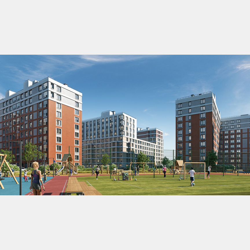 2-к. квартира, 51,6 м², 7/10 эт.