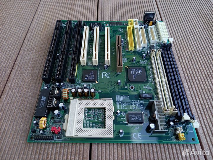 Ретро мат. плата Acorp 5ALI61 (Super Socket 7)