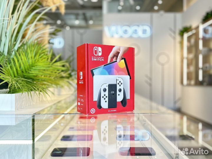 Nintendo Switch oled Белый