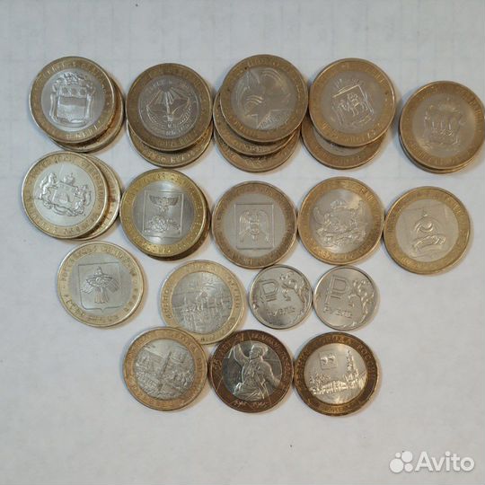 Юбилейные монеты 10