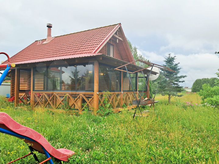 Дом 100 м² на участке 18,5 сот.