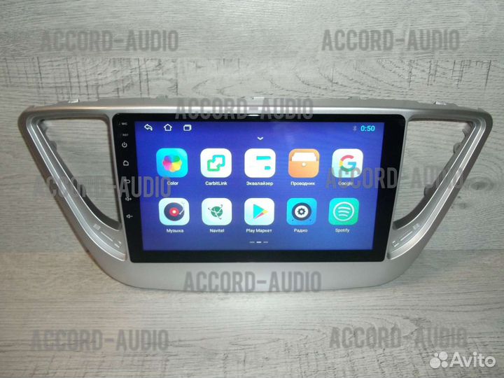 Магнитола 2DIN Hyundai Solaris Android