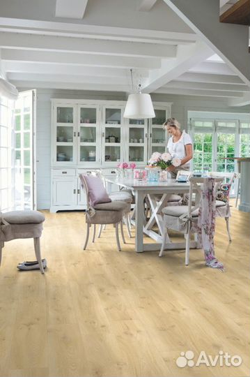 Пвх плитка, кварц виниловый ламинат Quick Step LVT