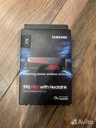 SSD 990 Pro with Heatsink 4Tb