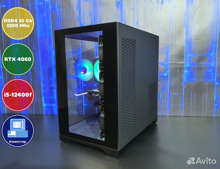 Системник игровой i5-RTX4060-32DDR4-NKW7921036-H610