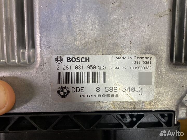 Блок управления двигателем BMW N57D30 13618586540