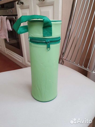 Термос для бутылочки, слюнявчик силикон