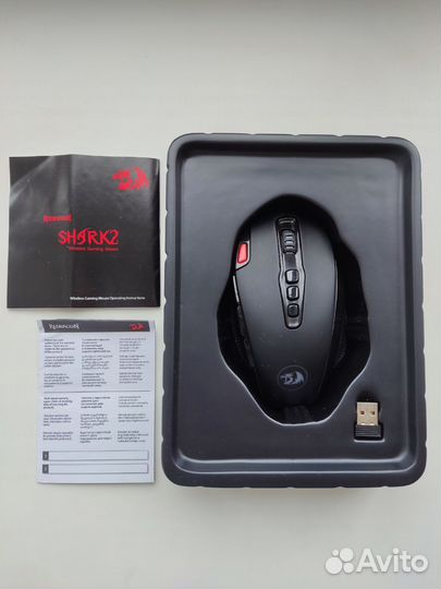 Игровая мышь redragon shark 2