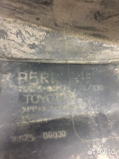 Брызговик задний правый Prado 150