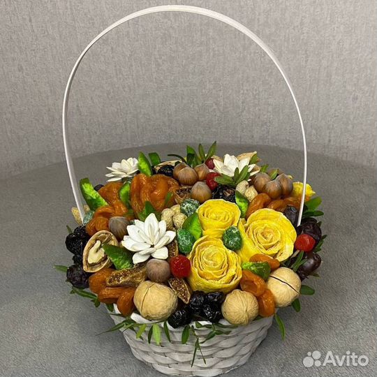 Съедобные букеты для женщин