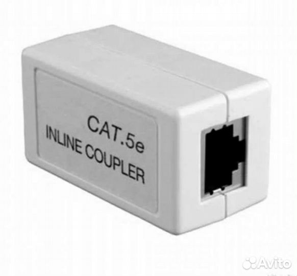 Переходник рж45 rg45 соединитель