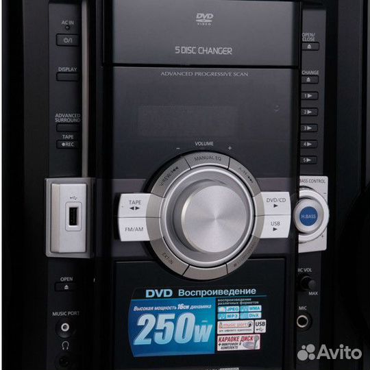 Музыкальный центр panasonic sa vk 470