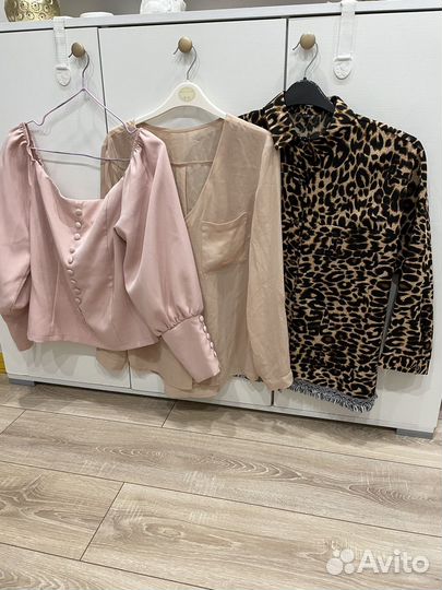 3 блузки 46-48