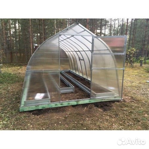 Теплицы с усиленным каркасом. (Не боятся снега)