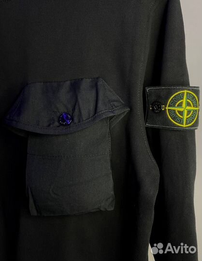 Свитшот Stone Island с карманом