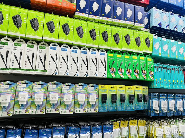 Мобильные аксессуары оптом. Зарядные устройства