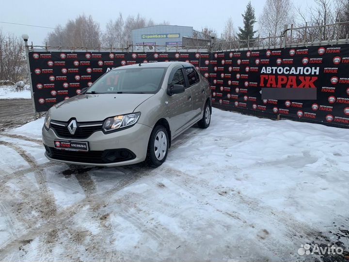 Renault Logan 1.6 МТ, 2017, 93 103 км