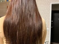 Волосы для наращивания 55 50 см бу