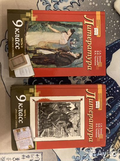 Учебники литературы 9 класс