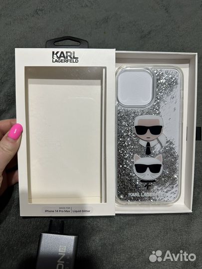 Чехол на iPhone 14 pro max karl lagerfeld