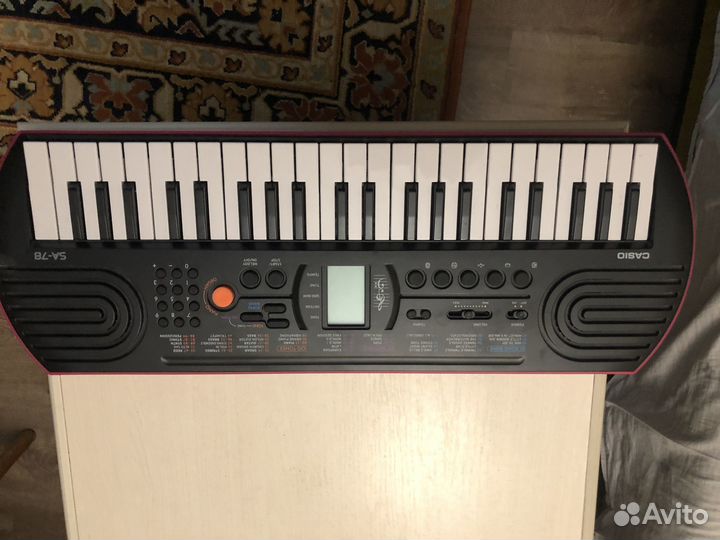 Синтезатор casio детский
