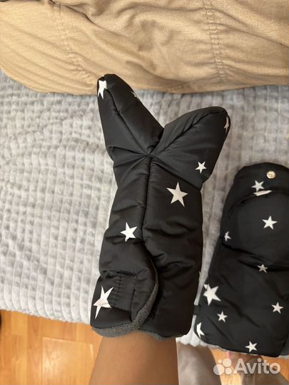 Муфта варежки на коляску