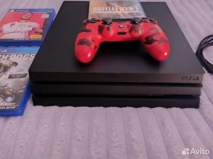 Sony playstation 4 pro с играми