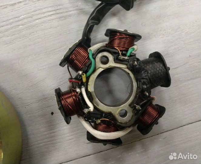 Генератор в сборе 152 QMI 157 QMJ скутер квадро мо