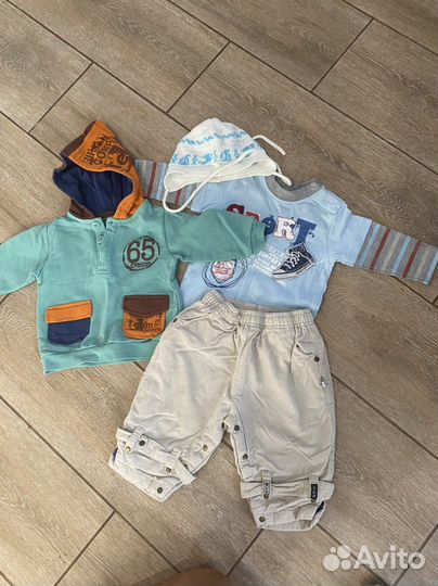 Пакет вещей для мальчика рост 56-60