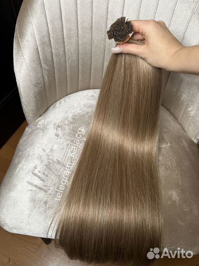 Волосы для наращивания био светло-русый