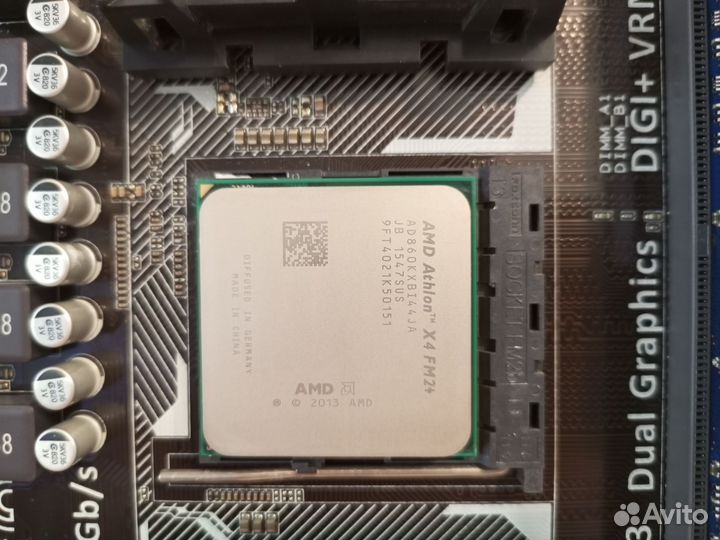 Мощный комплект FM2+/Athlon X4 860k 3.7GHz