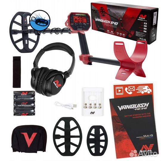 Металлодетектор Minelab vanquish 540 Pro-Pack