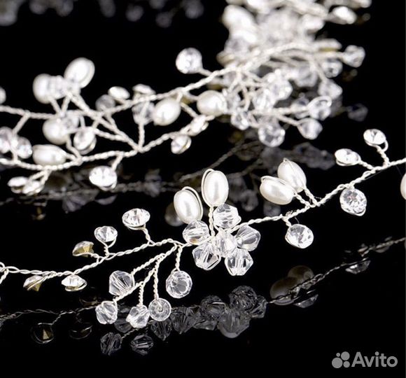 Подойдет для причёски - свадьбы,выпускных