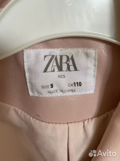 Куртка косуха Zara для девочки 104