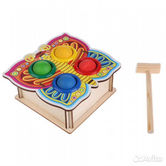 Стучалка цветная 