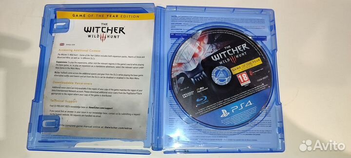 Игра Ведьмак 3: Дикая Охота. PlayStation 4