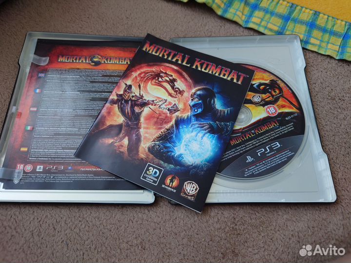 Игры на ps3 мортал комбат фигурки