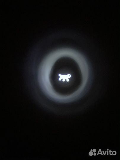 Игрушка со светящимся LED-лучом для кошек 8,5 cм