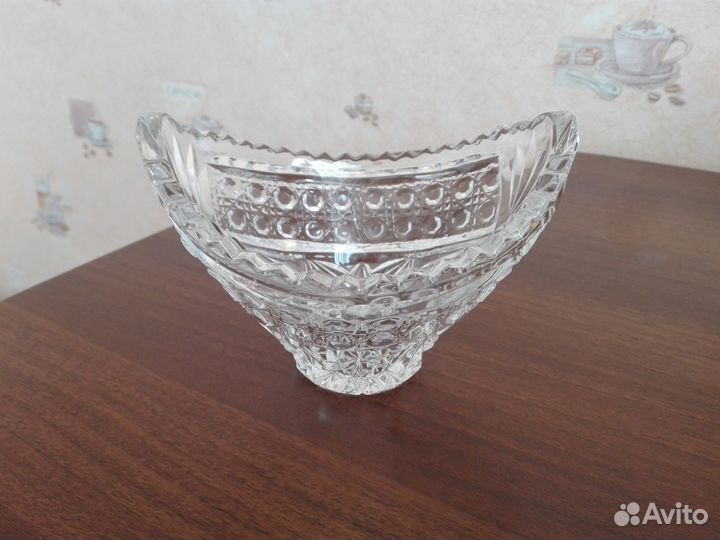 Салатница конфетница хрусталь СССР