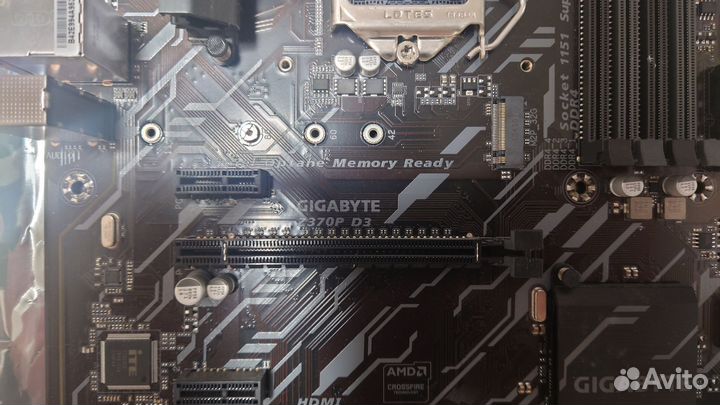 Материнская плата Gigabyte Z370 P с I5-9600k