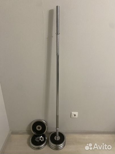 Штанга и блины 40кг