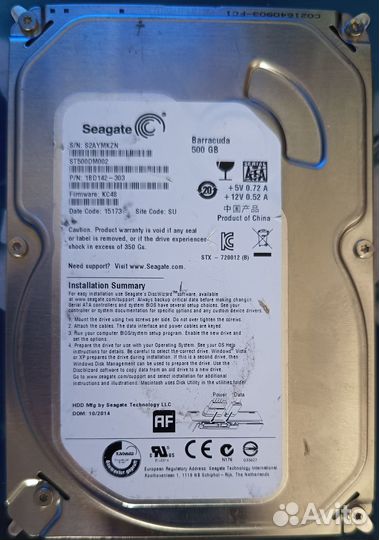 Жесткий диск SATA hdd 3.5