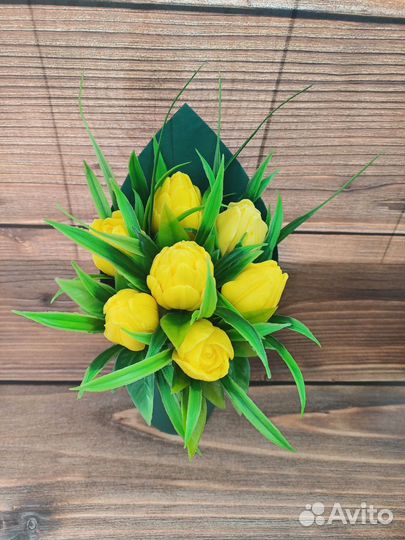 Букет из мыла